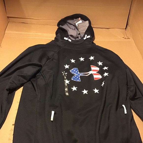 Under Armour Other - N Under Armour Freedom Tech Terry Hoody Men's